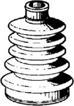 DA SILVA K2501 - Burduf cauciuc, articulatie planetara aaoparts.ro