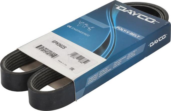 Dayco 6PK962S - Curea transmisie cu caneluri aaoparts.ro