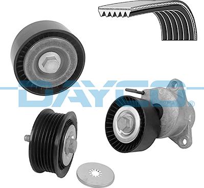Dayco KPV974 - Set curea transmisie cu caneluri aaoparts.ro