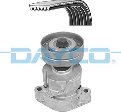 Dayco KPV499 - Set curea transmisie cu caneluri aaoparts.ro