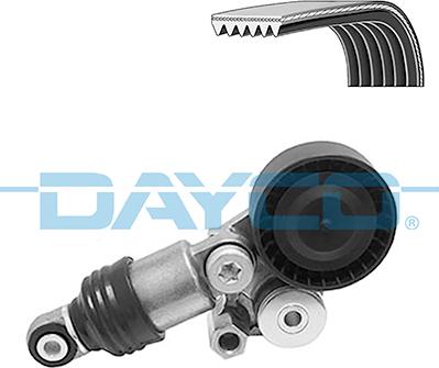 Dayco KPV495 - Set curea transmisie cu caneluri aaoparts.ro