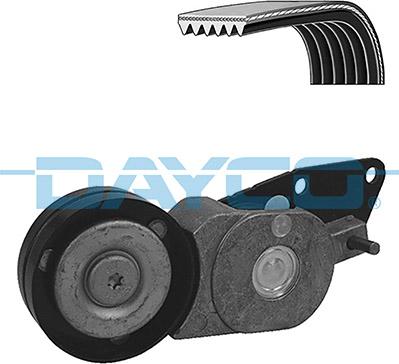 Dayco KPV433 - Set curea transmisie cu caneluri aaoparts.ro