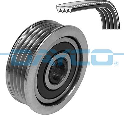 Dayco KPV437 - Set curea transmisie cu caneluri aaoparts.ro