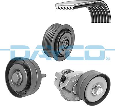 Dayco KPV424 - Set curea transmisie cu caneluri aaoparts.ro