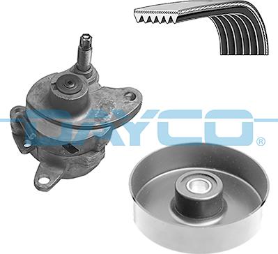 Dayco KPV557 - Set curea transmisie cu caneluri aaoparts.ro