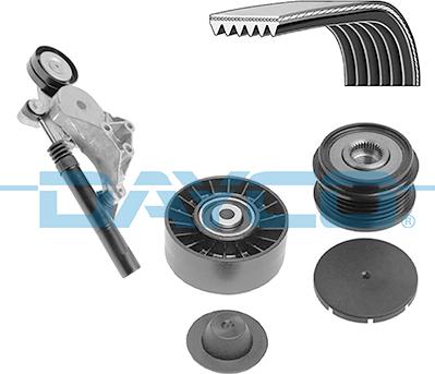 Dayco KPV503 - Set curea transmisie cu caneluri aaoparts.ro