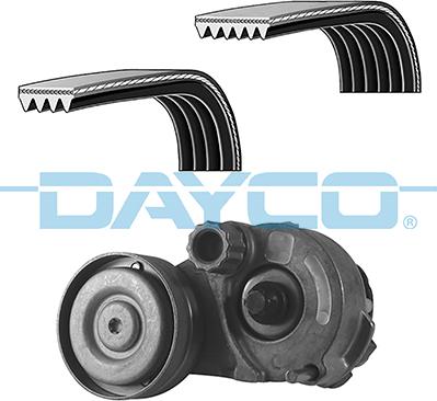 Dayco KPV502 - Set curea transmisie cu caneluri aaoparts.ro