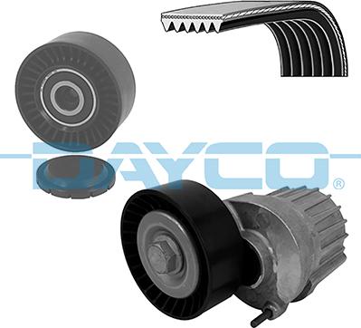 Dayco KPV518 - Set curea transmisie cu caneluri aaoparts.ro