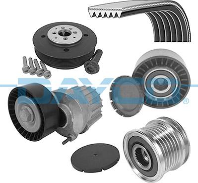 Dayco KPV581 - Set curea transmisie cu caneluri aaoparts.ro