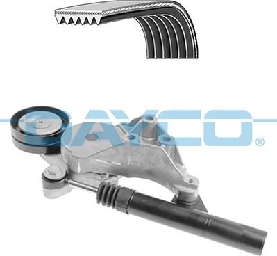 Dayco KPV522 - Set curea transmisie cu caneluri aaoparts.ro