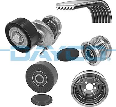 Dayco KPV575 - Set curea transmisie cu caneluri aaoparts.ro