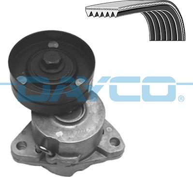 Dayco KPV767 - Set curea transmisie cu caneluri aaoparts.ro