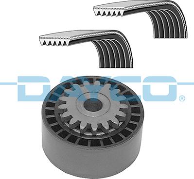 Dayco KPV668 - Set curea transmisie cu caneluri aaoparts.ro