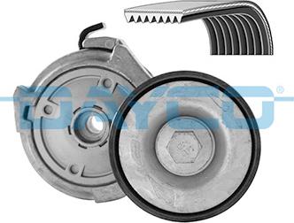 Dayco KPV044HD - Set curea transmisie cu caneluri aaoparts.ro