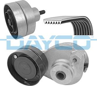 Dayco KPV023HD - Set curea transmisie cu caneluri aaoparts.ro