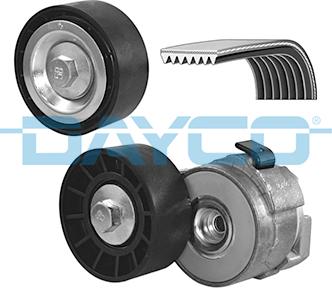 Dayco KPV070 - Set curea transmisie cu caneluri aaoparts.ro