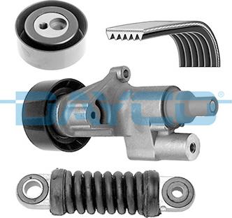 Dayco KPV193 - Set curea transmisie cu caneluri aaoparts.ro