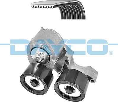 Dayco KPV266HD - Set curea transmisie cu caneluri aaoparts.ro