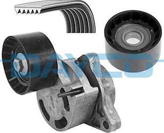 Dayco KPV189 - Set curea transmisie cu caneluri aaoparts.ro