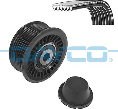Dayco KPV1279 - Set curea transmisie cu caneluri aaoparts.ro