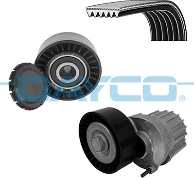 Dayco KPV396 - Set curea transmisie cu caneluri aaoparts.ro