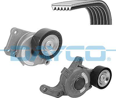 Dayco KPV342 - Set curea transmisie cu caneluri aaoparts.ro