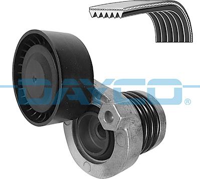 Dayco KPV386 - Set curea transmisie cu caneluri aaoparts.ro