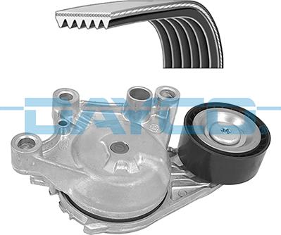 Dayco KPV336 - Set curea transmisie cu caneluri aaoparts.ro