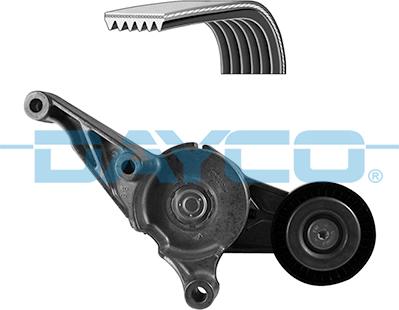 Dayco KPV250 - Set curea transmisie cu caneluri aaoparts.ro