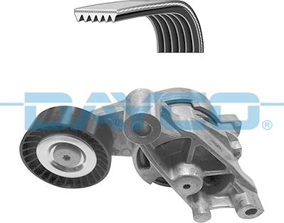 Dayco KPV252 - Set curea transmisie cu caneluri aaoparts.ro