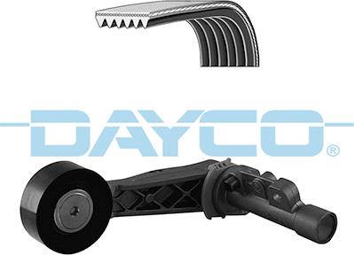 Dayco KPV284 - Set curea transmisie cu caneluri aaoparts.ro