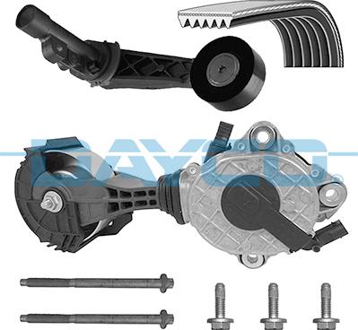 Dayco KPV283 - Set curea transmisie cu caneluri aaoparts.ro