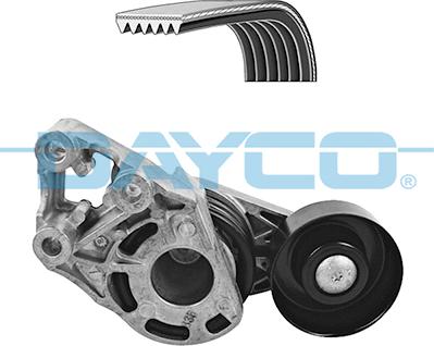 Dayco KPV278 - Set curea transmisie cu caneluri aaoparts.ro