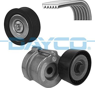 Dayco KPV794 - Set curea transmisie cu caneluri aaoparts.ro