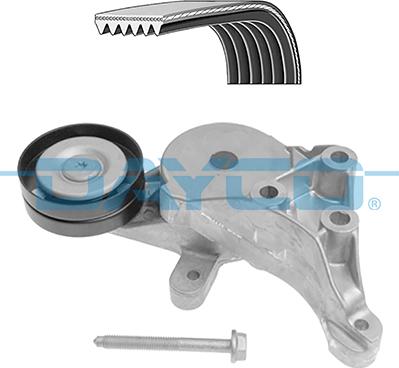 Dayco KPV701 - Set curea transmisie cu caneluri aaoparts.ro