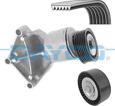 Dayco KPV707 - Set curea transmisie cu caneluri aaoparts.ro