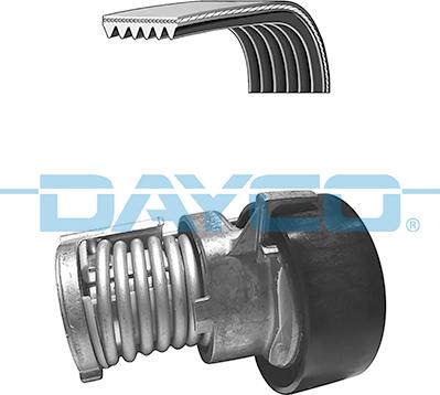 Dayco KPV715 - Set curea transmisie cu caneluri aaoparts.ro