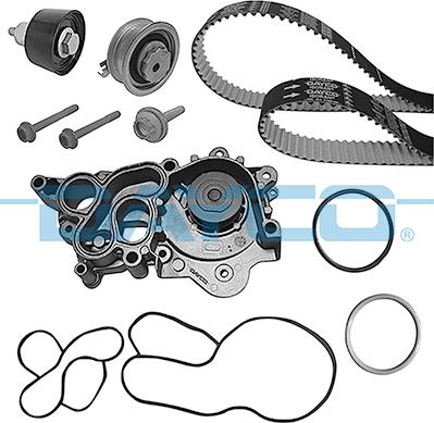 Dayco KTBWP8190 - Set pompa apa + curea dintata aaoparts.ro