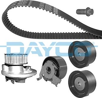 Dayco KTBWP2570 - Set pompa apa + curea dintata aaoparts.ro