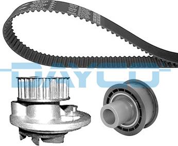 Dayco KTBWP2141 - Set pompa apa + curea dintata aaoparts.ro