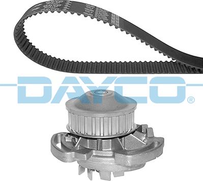 Dayco KTBWP7280 - Set pompa apa + curea dintata aaoparts.ro