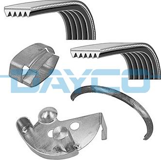 Dayco PVE001 - Set curea transmisie cu caneluri aaoparts.ro