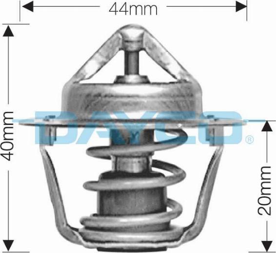 DAYCO-AU DT26A - Termostat,lichid racire aaoparts.ro