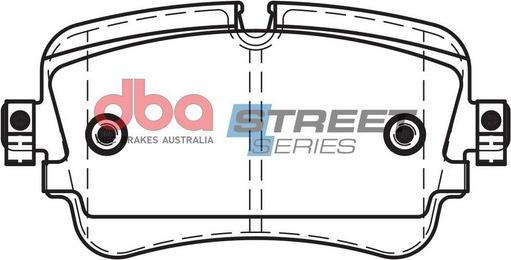 DBA Australia DB15031SS - Set placute frana,frana disc aaoparts.ro