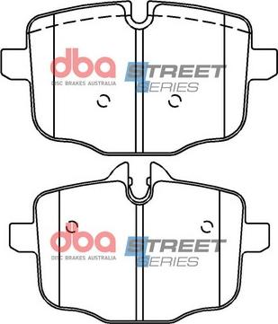 DBA Australia DB15109XP - Set placute frana de performanta aaoparts.ro