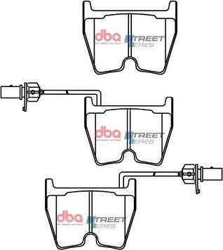 DBA Australia DB15110XP - Set placute frana de performanta aaoparts.ro