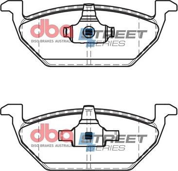 DBA Australia DB1387SS - Set placute frana,frana disc aaoparts.ro