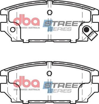 DBA Australia DB1238SS - Set placute frana,frana disc aaoparts.ro