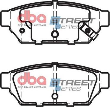DBA Australia DB1278SS - Set placute frana,frana disc aaoparts.ro