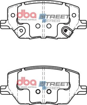 DBA Australia DB2399SS - Set placute frana,frana disc aaoparts.ro